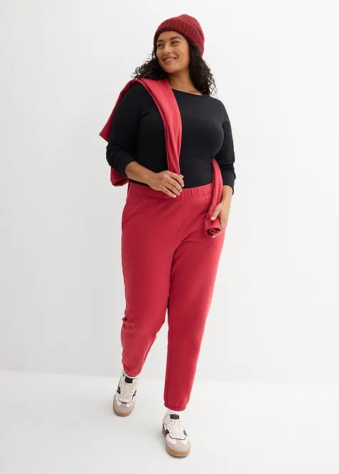 Tepl&aacute;kov&eacute; kalhoty z čist&eacute; organick&eacute; bavlny (2 ks v balen&iacute;), bonprix