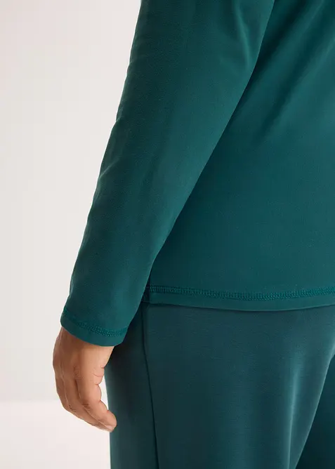 Termo funkčn&iacute; bunda s polovičn&iacute;m zipem, rychleschnouc&iacute;, bonprix