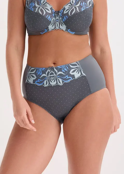 Tvaruj&iacute;c&iacute; kalhotky s jemnou v&yacute;&scaron;ivkou, bonprix