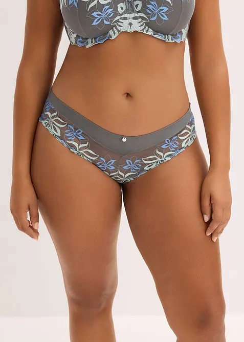 Bokov&eacute; kalhotky s jemnou krajkou, bonprix