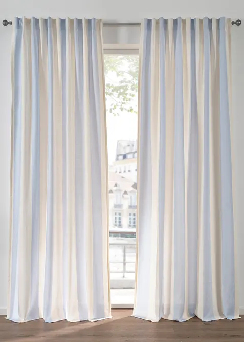 Z&aacute;věs s pruhy a recyklovan&yacute;m polyesterem (1 ks v balen&iacute;), bonprix