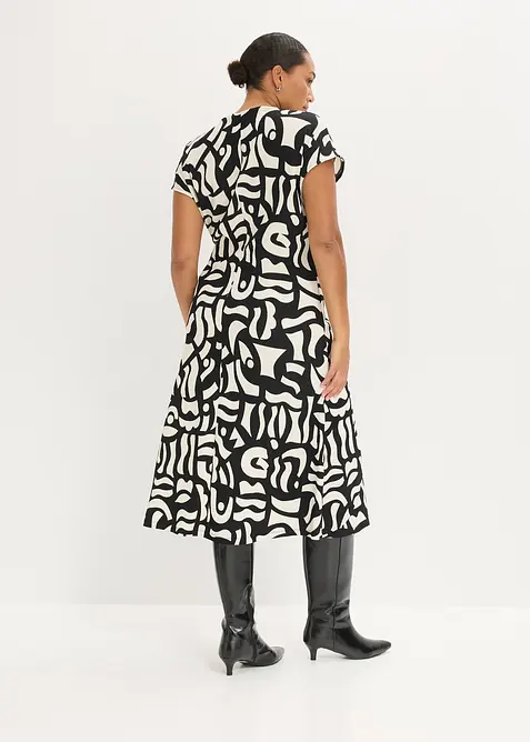 Midi &scaron;aty ze strukturovan&eacute;ho žerzeje, bonprix