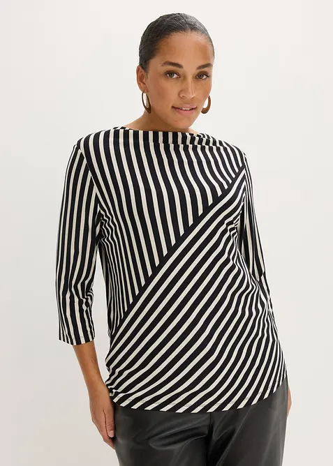 Triko z měkk&eacute; visk&oacute;zov&eacute; směsi, bonprix