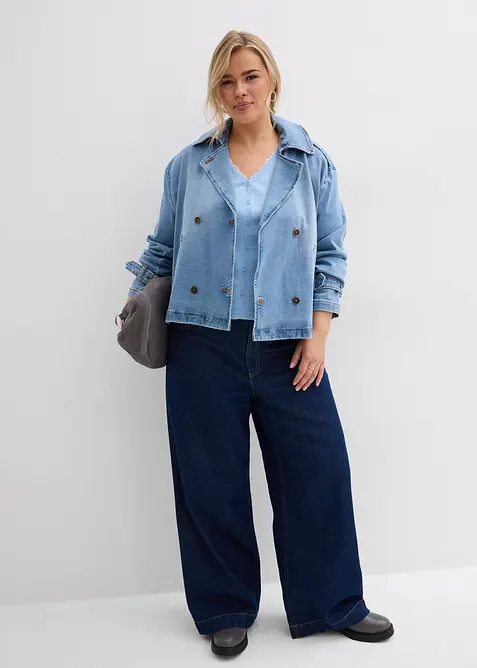 Tričko 2 v 1 z čist&eacute; bavlny, bonprix