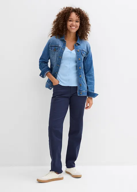 Tričko 2 v 1 z čist&eacute; bavlny, bonprix