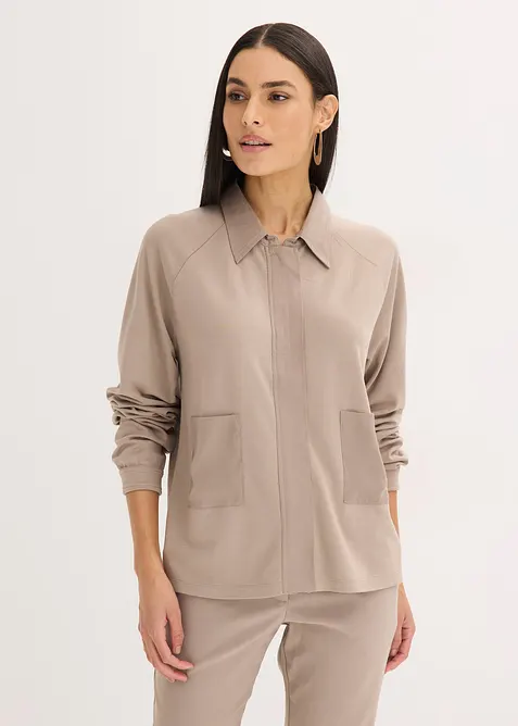 Lehk&aacute; bunda z Punto di Roma se sat&eacute;novou l&eacute;gou, bonprix