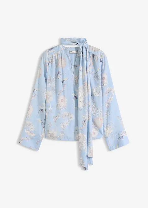 Tunika z jemn&eacute;ho sat&eacute;nu, bonprix