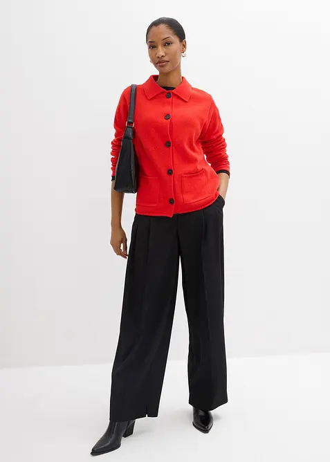 Pleten&yacute; kab&aacute;tek z visk&oacute;zov&eacute; směsi, bonprix