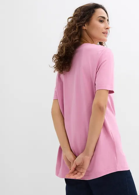 Dlouh&eacute; tričko z čist&eacute; organick&eacute; bavlny (2 ks v balen&iacute;), bonprix