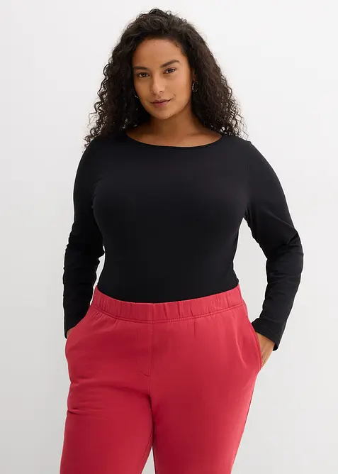 Body s dlouh&yacute;m ruk&aacute;vem (2 ks v balen&iacute;), bonprix