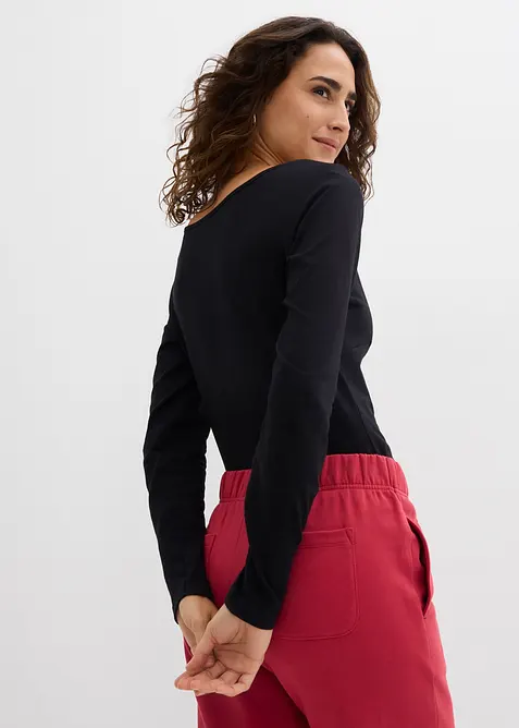 Body s dlouh&yacute;m ruk&aacute;vem (2 ks v balen&iacute;), bonprix