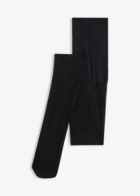 Jemn&eacute; punčochov&eacute; kalhoty s pohodln&yacute;m pasem, 20 DEN, bonprix