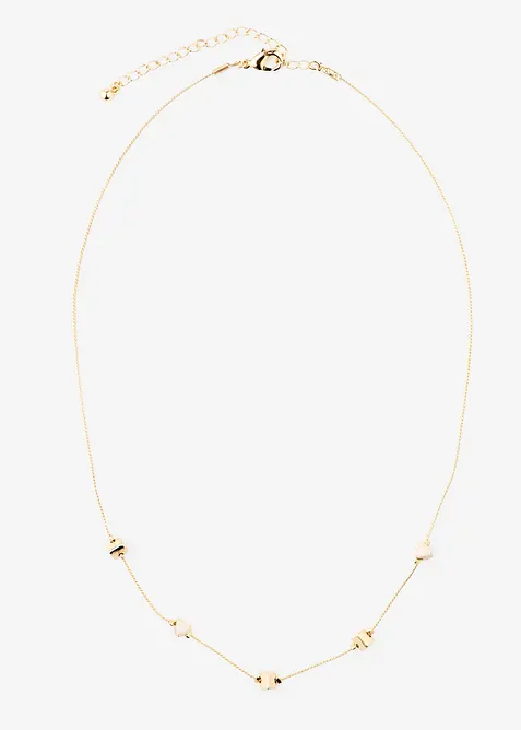 Řet&iacute;zek s př&iacute;věsky ve tvaru srd&iacute;ček, bonprix