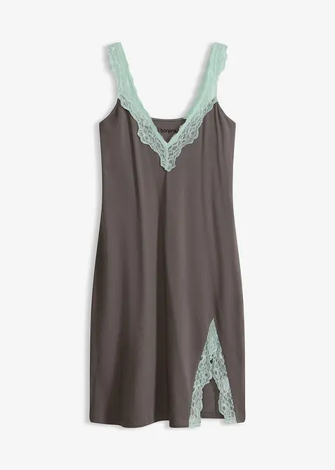 Nočn&iacute; ko&scaron;ile s visk&oacute;zou a krajkou, bonprix