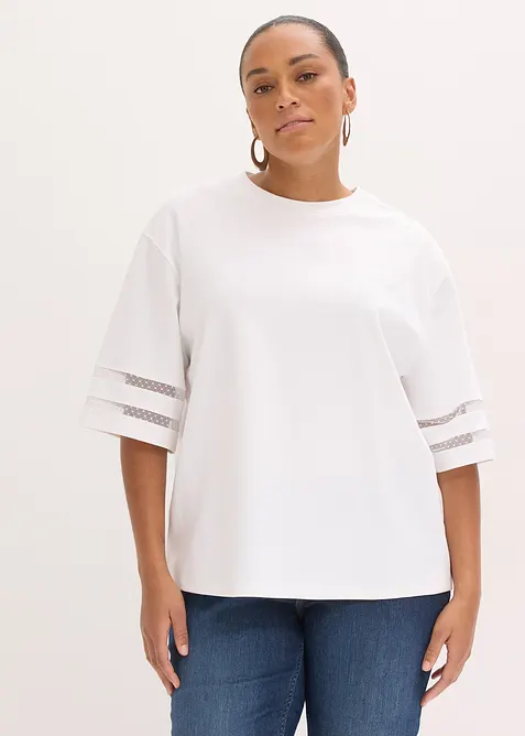 Triko z čist&eacute; organick&eacute; bavlny, bonprix