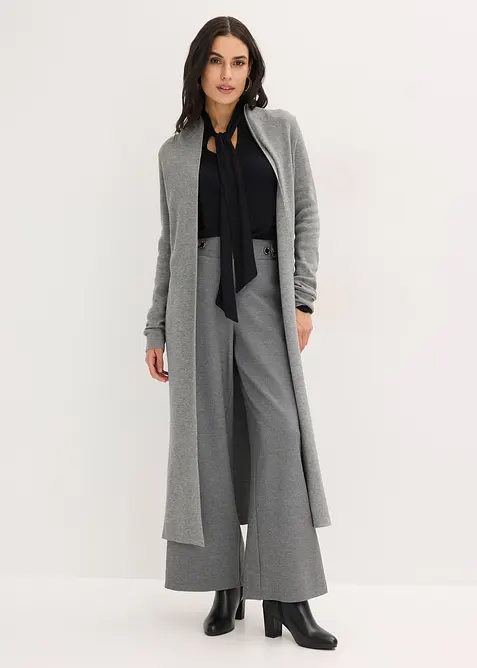 Dlouh&yacute; pleten&yacute; kab&aacute;tek s visk&oacute;zou, bonprix