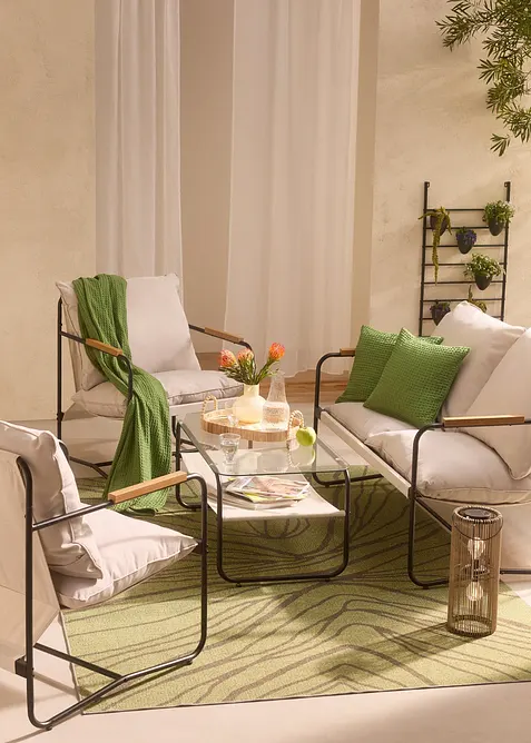 Povlak na pol&scaron;t&aacute;ř z vaflov&eacute;ho pik&eacute; (2 ks v balen&iacute;), bonprix