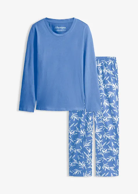 Pyžamo (3d&iacute;ln&aacute; souprava) z čist&eacute; bavlny, bonprix