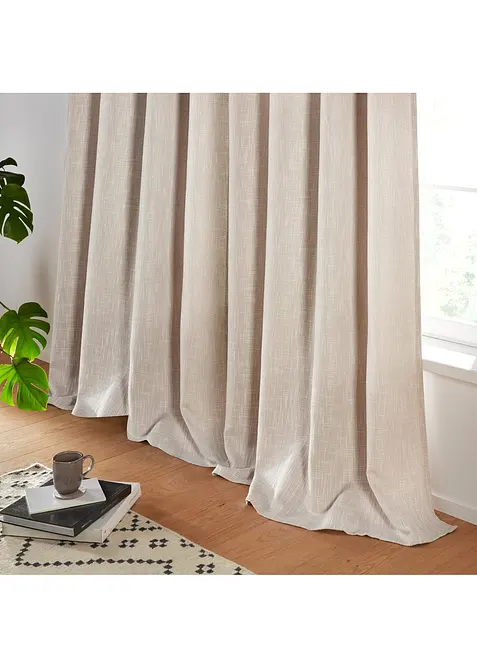 Neprůhledn&yacute; z&aacute;věs se strukturou (1 ks), bonprix