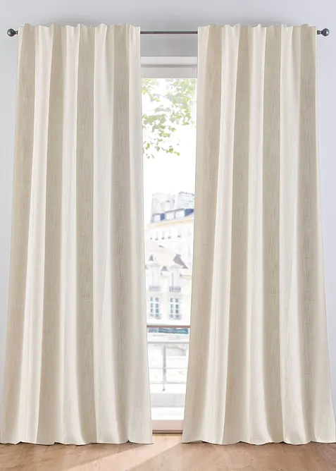 Neprůhledn&yacute; z&aacute;věs se strukturou (1 ks v balen&iacute;), bonprix