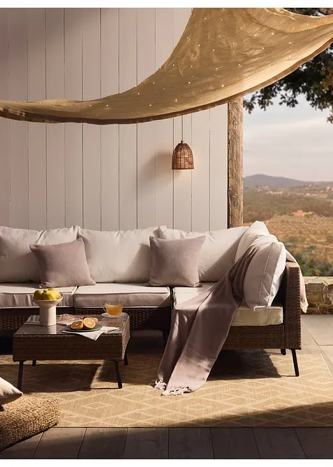 Povlak na pol&scaron;t&aacute;ř s etno dez&eacute;nem (2 ks v balen&iacute;), bonprix