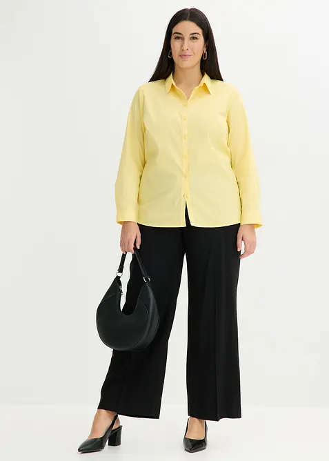 Strečov&aacute; halenka, dlouh&yacute; ruk&aacute;v, bonprix