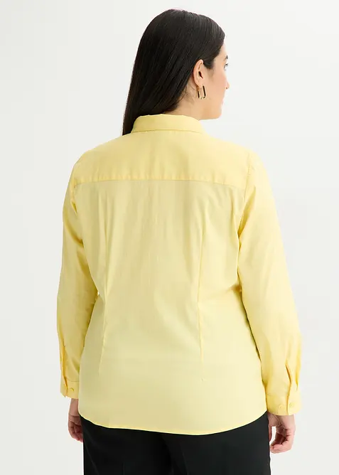 Strečov&aacute; halenka, dlouh&yacute; ruk&aacute;v, bonprix