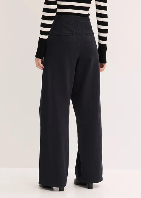 Keprov&eacute; kalhoty z čist&eacute; bavlny, bonprix