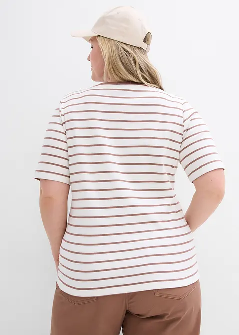 Tričko z čist&eacute; těžk&eacute; organick&eacute; bavlny, bonprix