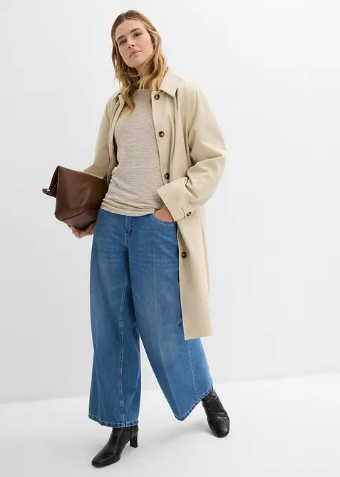 Tričko z měkk&eacute; visk&oacute;zov&eacute; směsi, bonprix