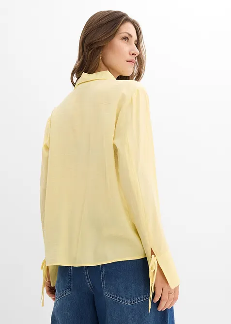 Ko&scaron;ilov&aacute; halenka ze spl&yacute;vav&eacute; visk&oacute;zov&eacute; směsi, bonprix