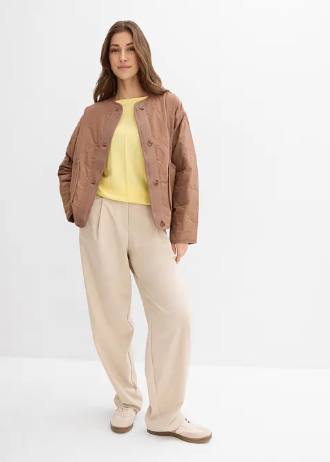 Svetr s netop&yacute;ř&iacute;mi ruk&aacute;vy, bonprix