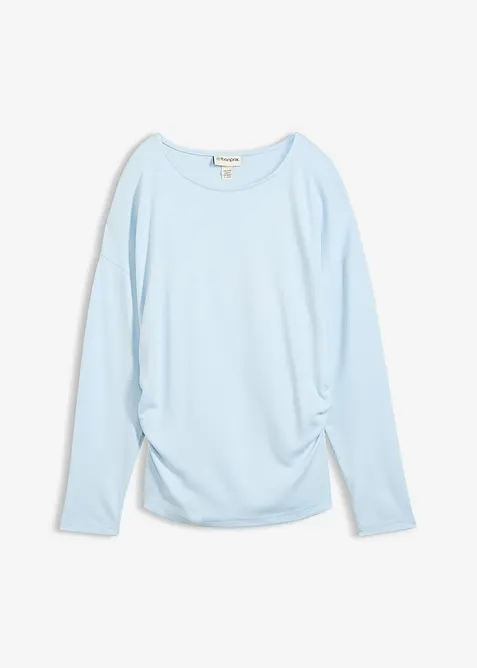 Tričko s dlouh&yacute;m ruk&aacute;vem, z pohodln&eacute;ho Punto di Roma, bonprix