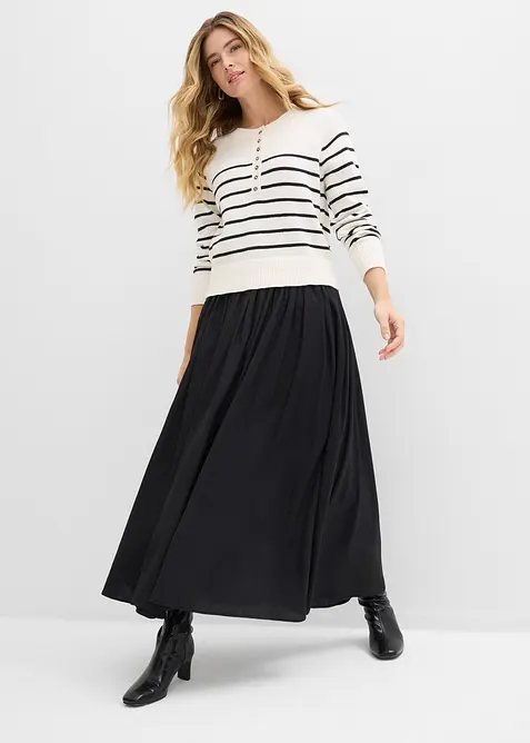 Svetr z čist&eacute; bavlny, bonprix