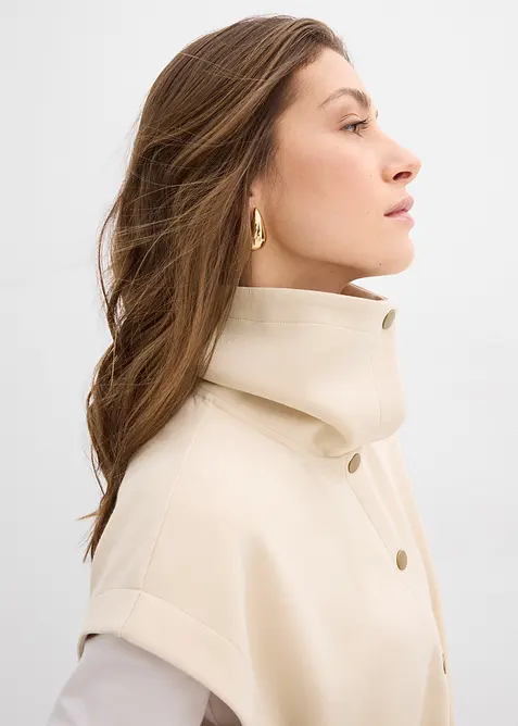 Vesta z pohodln&eacute;ho materi&aacute;lu scuba, bonprix