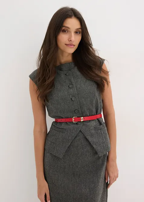 P&aacute;sek s lesklou sponou (2 ks v balen&iacute;), bonprix