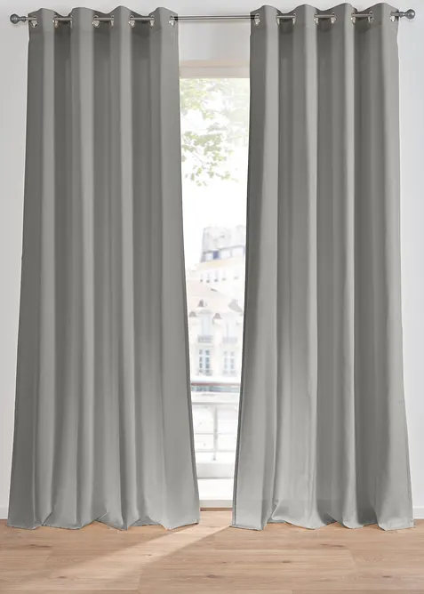 Z&aacute;věs se vzhledem lnu, s recyklovan&yacute;m polyesterem (1 ks v balen&iacute;), bonprix