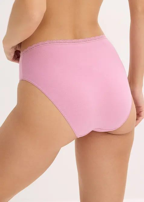 Maxikalhotky s krajkou (4 ks v balen&iacute;), bonprix