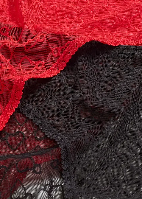 Krajkov&eacute; maxikalhotky (4 ks v balen&iacute;), bonprix