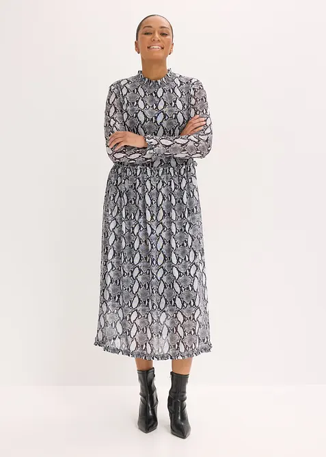 Midi &scaron;aty z jemn&eacute; s&iacute;ťoviny, bonprix