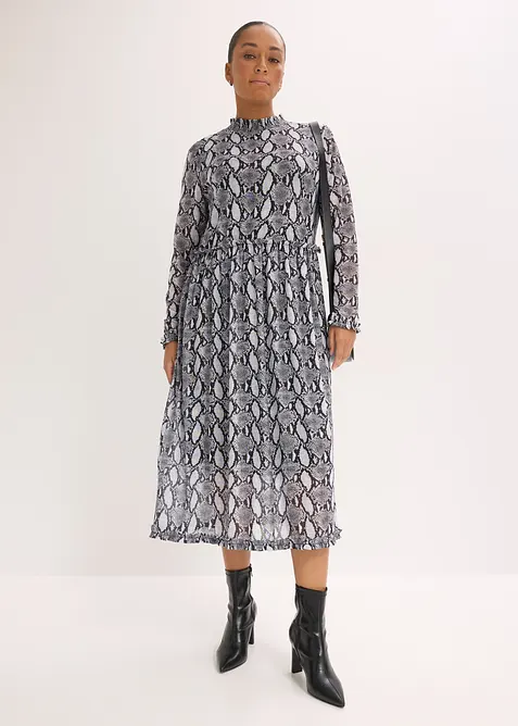 Midi &scaron;aty z jemn&eacute; s&iacute;ťoviny, bonprix