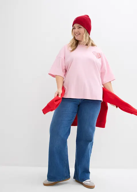 Boxy triko z těžk&eacute; bavlny, bonprix