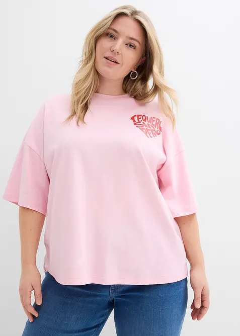 Boxy triko z těžk&eacute; bavlny, bonprix