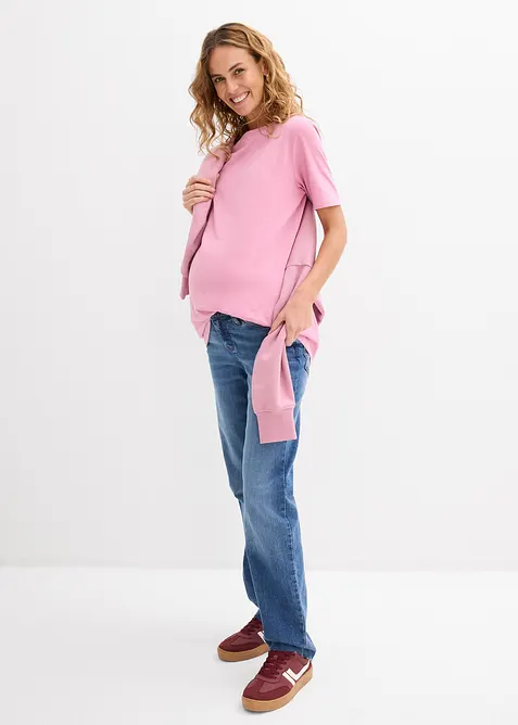 Těhotensk&eacute; dž&iacute;ny 2 v 1, pro těhotenstv&iacute; i obdob&iacute; po porodu, Loose Fit, bonprix