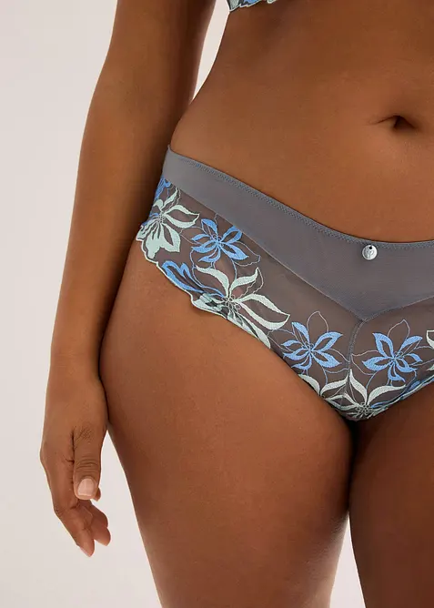 Bokov&eacute; kalhotky s jemnou krajkou, bonprix