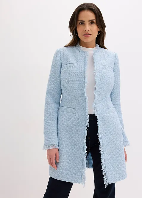 Dlouh&yacute; blejzr z bukl&eacute;, bonprix