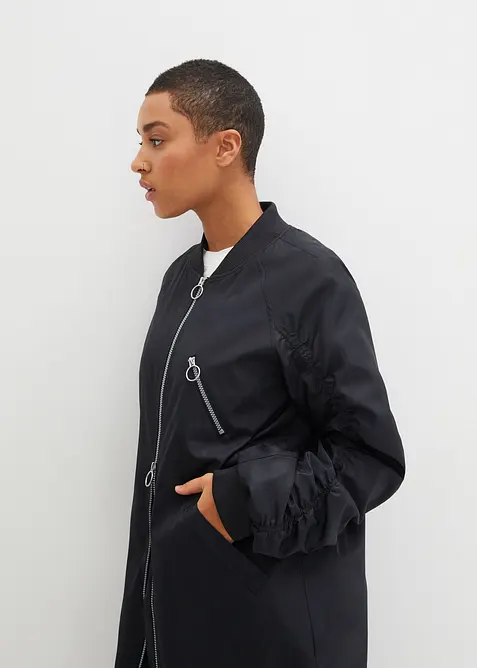 Bluz&oacute;nov&yacute; kab&aacute;t s pleten&yacute;m l&iacute;mcem, bonprix