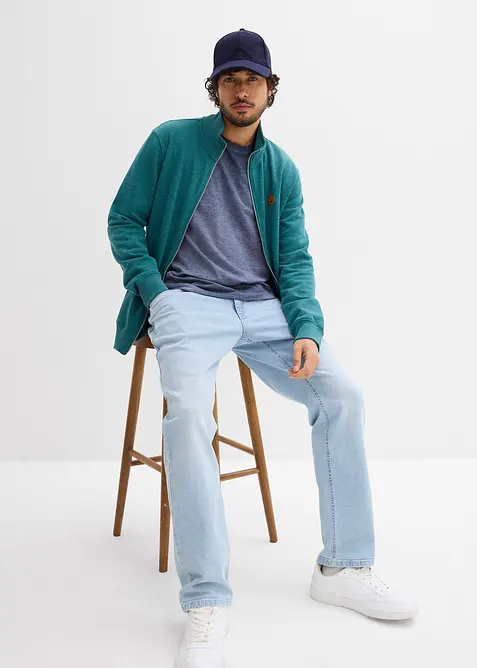 Triko s dlouh&yacute;m ruk&aacute;vem, z organick&eacute; bavlny (2 ks v balen&iacute;), bonprix