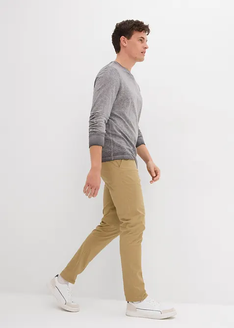 Triko s dlouh&yacute;m ruk&aacute;vem, z organick&eacute; bavlny (2 ks v balen&iacute;), bonprix