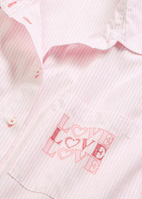 Tkan&aacute; oversize nočn&iacute; ko&scaron;ile z čist&eacute; bavlny, bonprix